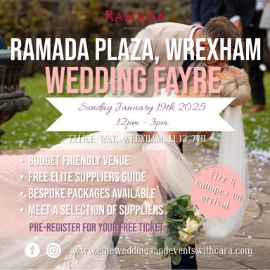 Ramada Plaza Wrexham Wedding Fayre